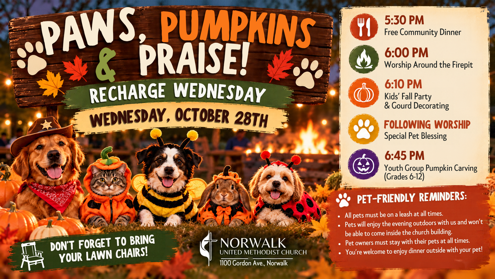 Paws, Pumpkins, and Praise